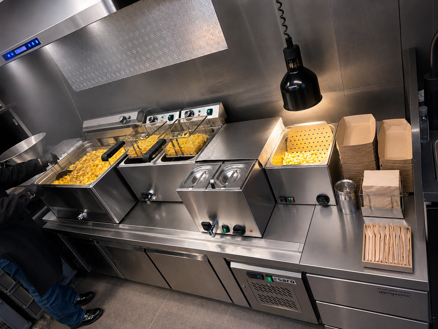 Kartoffelchips Foodtruck