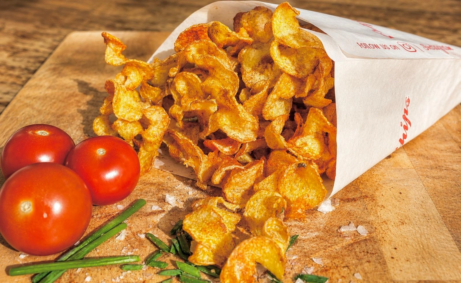 Kartoffelchips Foodtruck